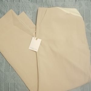 Pink blush maternity khaki pants size M/L
